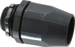 Thomas & Betts - 3/4" Trade, Thermoplastic Threaded Straight Liquidtight Conduit Connector - Insulated - Benchmark Tooling