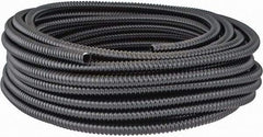 Thomas & Betts - 1/2" Trade Size, 100' Long, Flexible Liquidtight Conduit - PVC, 0.627" ID, Black - Benchmark Tooling