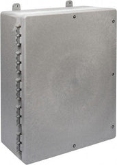 Thomas & Betts - Thermoplastic Standard Enclosure Hinge Flat Cover - NEMA 1, 2, 3, 4, 12, 3S, 3SX, 3X, 4X, 16-1/2" Wide x 20" High x 7-1/2" Deep - Benchmark Tooling