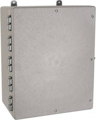 Thomas & Betts - Thermoplastic Standard Enclosure Hinge Flat Cover - NEMA 1, 2, 3, 4, 12, 3S, 3SX, 3X, 4X, 16-1/2" Wide x 20" High x 9-1/2" Deep - Benchmark Tooling