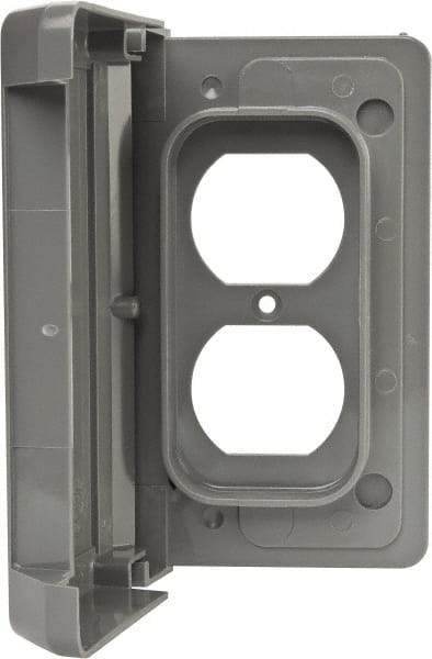 Thomas & Betts - Electrical Outlet Box Polycarbonate Duplex Receptacle Cover - Benchmark Tooling