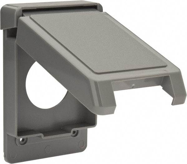 Thomas & Betts - Electrical Outlet Box Polycarbonate Single Receptacle Cover - Benchmark Tooling