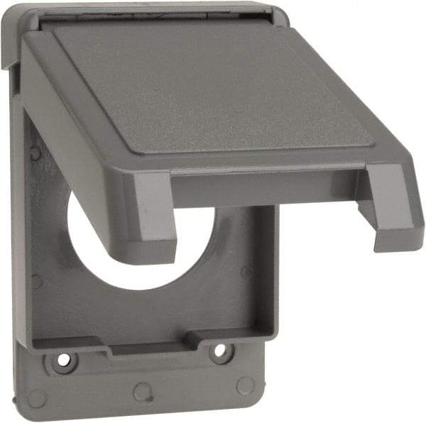 Thomas & Betts - Electrical Outlet Box Polycarbonate Single Receptacle Cover - Benchmark Tooling