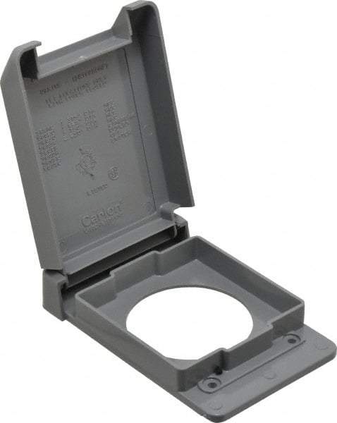 Thomas & Betts - Electrical Outlet Box Polycarbonate Single Receptacle Cover - Benchmark Tooling