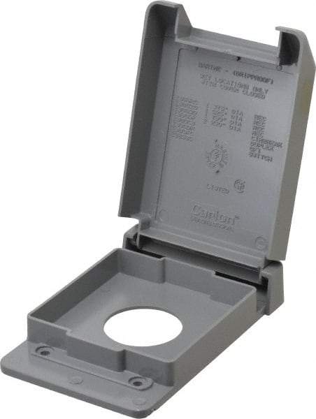 Thomas & Betts - Electrical Outlet Box Polycarbonate Single Receptacle Cover - Benchmark Tooling