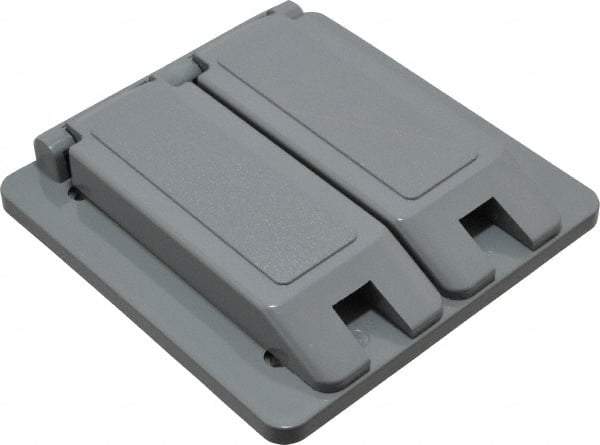 Thomas & Betts - Electrical Outlet Box Polycarbonate Duplex Receptacle Cover - Benchmark Tooling