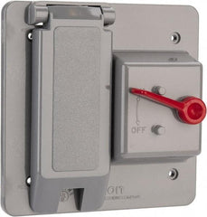 Thomas & Betts - Electrical Outlet Box Polycarbonate Combination Toggle with GFI Cover - Benchmark Tooling