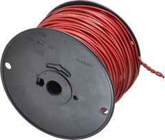 Southwire - 16 AWG, 26 Strand, Red Machine Tool Wire - PVC, Acid, Moisture and Oil Resistant, 500 Ft. Long - Benchmark Tooling