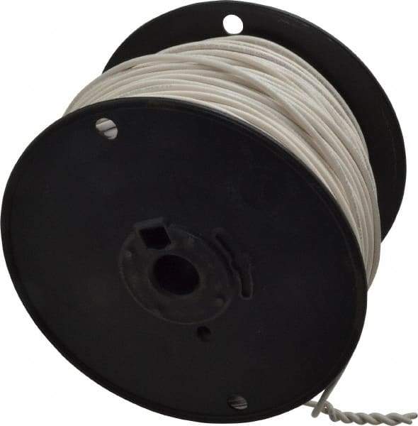 Southwire - 16 AWG, 26 Strand, White Machine Tool Wire - PVC, Acid, Moisture and Oil Resistant, 500 Ft. Long - Benchmark Tooling