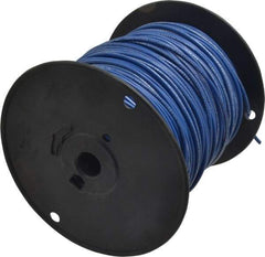 Southwire - 14 AWG, 41 Strand, Blue Machine Tool Wire - PVC, Acid, Moisture and Oil Resistant, 500 Ft. Long - Benchmark Tooling