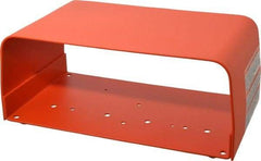 LINEMASTER - 6 Inch Long x 11 Inch Wide x 4-1/2 Inch High, Foot Switch Guard - For Use with Twin Foot Switches - Benchmark Tooling