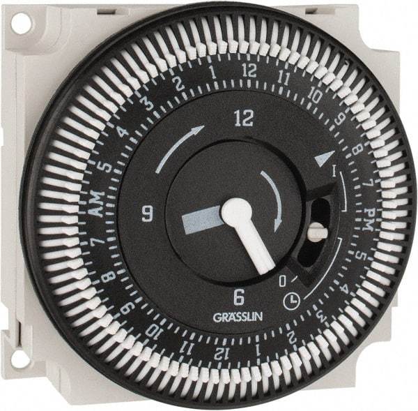 Intermatic - 24 hr Indoor Analog Electromechanical Timer - 15 On/Off per min, 120 VAC, 50/60 Hz, - Benchmark Tooling