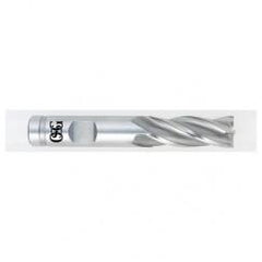31/32 Dia. x 4-1/8 Overall Length 4-Flute Square End HSS-CO SE End Mill-Round Shank-Non-Center Cutting-Uncoated - Benchmark Tooling