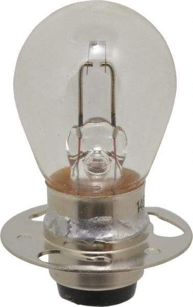 Value Collection - 18 Watt, 6.5 Volt, Incandescent Miniature & Specialty S8 Lamp - Double Contact Prefocus Base, 5 to 49 Equivalent Range, Warm (1,000 to 3,000), Dimmable, 2" OAL - Benchmark Tooling