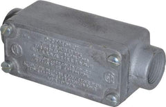 O-Z/Gedney - C Body, 3/4" Trade, Rigid Malleable Iron Conduit Body - Rectangle, 1" OAL, Hazardous Locations - Benchmark Tooling