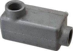 O-Z/Gedney - LR Body, 3/4" Trade, Rigid Malleable Iron Conduit Body - Rectangle, 1" OAL, Hazardous Locations - Benchmark Tooling