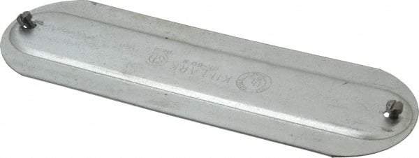 Hubbell Killark - 2" Trade, Steel Conduit Body Cover Plate - Use with Form 35 Conduit Bodies, Form 85 Conduit Bodies - Benchmark Tooling