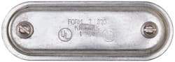 Hubbell Killark - 1" Trade, Steel Conduit Body Cover Plate - Use with Form 7 Conduit Bodies - Benchmark Tooling