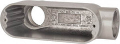 Hubbell Killark - Form 85, LB Body, 1-1/2" Trade, IMC, Rigid Aluminum Conduit Body - Oval, 9-1/8" OAL, 36 cc Capacity, Hazardous & Wet Locations - Benchmark Tooling