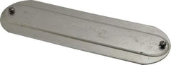 Hubbell Killark - 2" Trade, Aluminum Conduit Body Cover Plate - Use with Form 35 Conduit Bodies, Form 85 Conduit Bodies - Benchmark Tooling