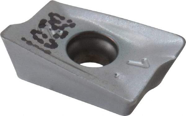 Ingersoll Cutting Tools - AOMT110308 Grade IN1030 Carbide Milling Insert - TiCN Finish, 0.154" Thick, 0.031" Corner Radius - Benchmark Tooling