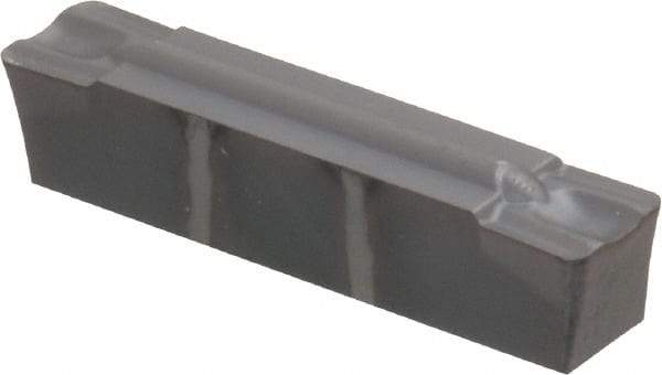 Kennametal - 0505M0G GMP Grade KC5025, 5.05mm Cutting Width Carbide Grooving Insert - 4.2mm Max Depth of Cut, Neutral, 0.8mm Corner Radius, TiAlN Finish - Benchmark Tooling