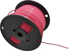 Southwire - THHN/THWN, 12 AWG, 20 Amp, 500' Long, Solid Core, 1 Strand Building Wire - Red, Thermoplastic Insulation - Benchmark Tooling