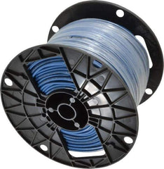 Southwire - THHN/THWN, 12 AWG, 20 Amp, 500' Long, Solid Core, 1 Strand Building Wire - Blue, Thermoplastic Insulation - Benchmark Tooling