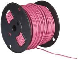 Southwire - THHN/THWN, 12 AWG, 20 Amp, 500' Long, Solid Core, 1 Strand Building Wire - Pink, Thermoplastic Insulation - Benchmark Tooling