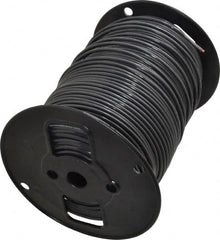 Southwire - THHN/THWN, 10 AWG, 30 Amp, 500' Long, Solid Core, 1 Strand Building Wire - Black, Thermoplastic Insulation - Benchmark Tooling