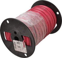 Southwire - THHN/THWN, 10 AWG, 30 Amp, 500' Long, Solid Core, 1 Strand Building Wire - Red, Thermoplastic Insulation - Benchmark Tooling