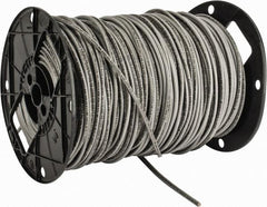 Southwire - THHN/THWN, 10 AWG, 30 Amp, 500' Long, Solid Core, 1 Strand Building Wire - Gray, Thermoplastic Insulation - Benchmark Tooling