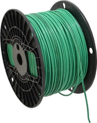 Southwire - THHN/THWN, 14 AWG, 15 Amp, 500' Long, Stranded Core, 19 Strand Building Wire - Green, Thermoplastic Insulation - Benchmark Tooling