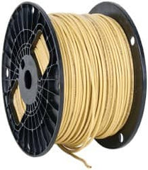 Southwire - THHN/THWN, 14 AWG, 15 Amp, 500' Long, Stranded Core, 19 Strand Building Wire - Yellow, Thermoplastic Insulation - Benchmark Tooling