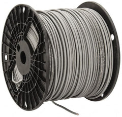 Southwire - THHN/THWN, 12 AWG, 20 Amp, 500' Long, Stranded Core, 19 Strand Building Wire - Gray, Thermoplastic Insulation - Benchmark Tooling