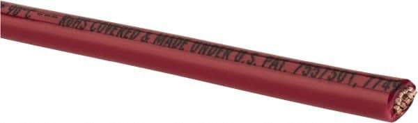 Southwire - THHN/THWN, 8 AWG, 40 Amp, 500' Long, Stranded Core, 19 Strand Building Wire - Red, Thermoplastic Insulation - Benchmark Tooling