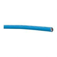 Southwire - THHN/THWN, 8 AWG, 40 Amp, 500' Long, Stranded Core, 19 Strand Building Wire - Blue, Thermoplastic Insulation - Benchmark Tooling