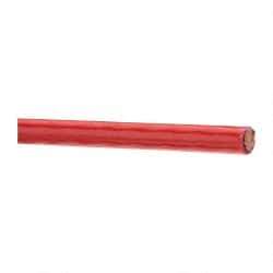 Southwire - THHN/THWN, 6 AWG, 55 Amp, 500' Long, Stranded Core, 19 Strand Building Wire - Red, Thermoplastic Insulation - Benchmark Tooling