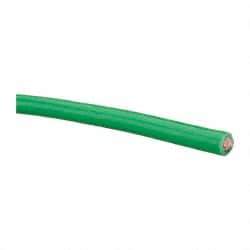 Southwire - THHN/THWN, 6 AWG, 55 Amp, 500' Long, Stranded Core, 19 Strand Building Wire - Green, Thermoplastic Insulation - Benchmark Tooling