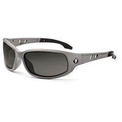 Valkyrie Smoke Lens Matte Gray Safety Glasses - Benchmark Tooling