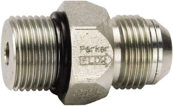 Parker - 8 GPM 9/16-18 Inlet Steel Hydraulic Control Valve - 5,000 psi, 3/4" Wide x 1.47" Long - Benchmark Tooling