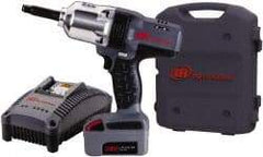 Ingersoll-Rand - 1/2" Drive 20 Volt Pistol Grip Cordless Impact Wrench & Ratchet - 1,900 RPM, 2,300 BPM, 1,100 Ft/Lb Torque, 1 Lithium-Ion Battery Included - Benchmark Tooling