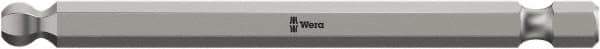 Wera - 4mm Hex Bit - 1/4" Hex Drive, 3-1/2" OAL - Benchmark Tooling