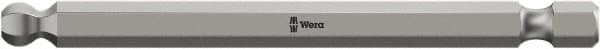 Wera - 6mm Hex Bit - 1/4" Hex Drive, 3-1/2" OAL - Benchmark Tooling