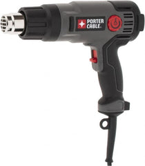 Porter-Cable - 120 to 1,150°F Heat Setting, 19 CFM Air Flow, Heat Gun - 120 Volts, 11.7 Amps, 1,500 Watts, 6' Cord Length - Benchmark Tooling