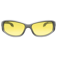 Valkyrie Yellow Lens Matte Gray Safety Glasses - Benchmark Tooling