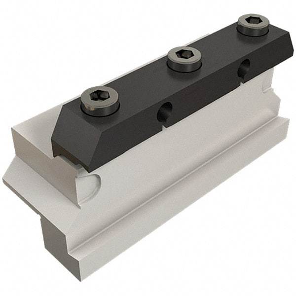 Iscar - Tool Block Style SGTBU, 32mm Blade Height, 110mm OAL, 54mm OAH, Indexable Cutoff Blade Tool Block - 32mm Shank Height, 25mm Shank Width, Through Coolant, Series Tool Blocks - Benchmark Tooling