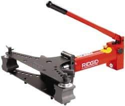 Ridgid - 3/8 to 2 Inch Pipe Capacity, Hydraulic Power Pipe Bender - Benchmark Tooling