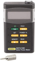 General - LCD Display Power Meter - Includes Batteries, Carrying Case, Tripod Mounting Screw, User Manual - Benchmark Tooling