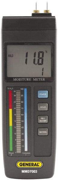 General - Moisture Analyzer - LED Display, Accurate to ±1.5% - Benchmark Tooling